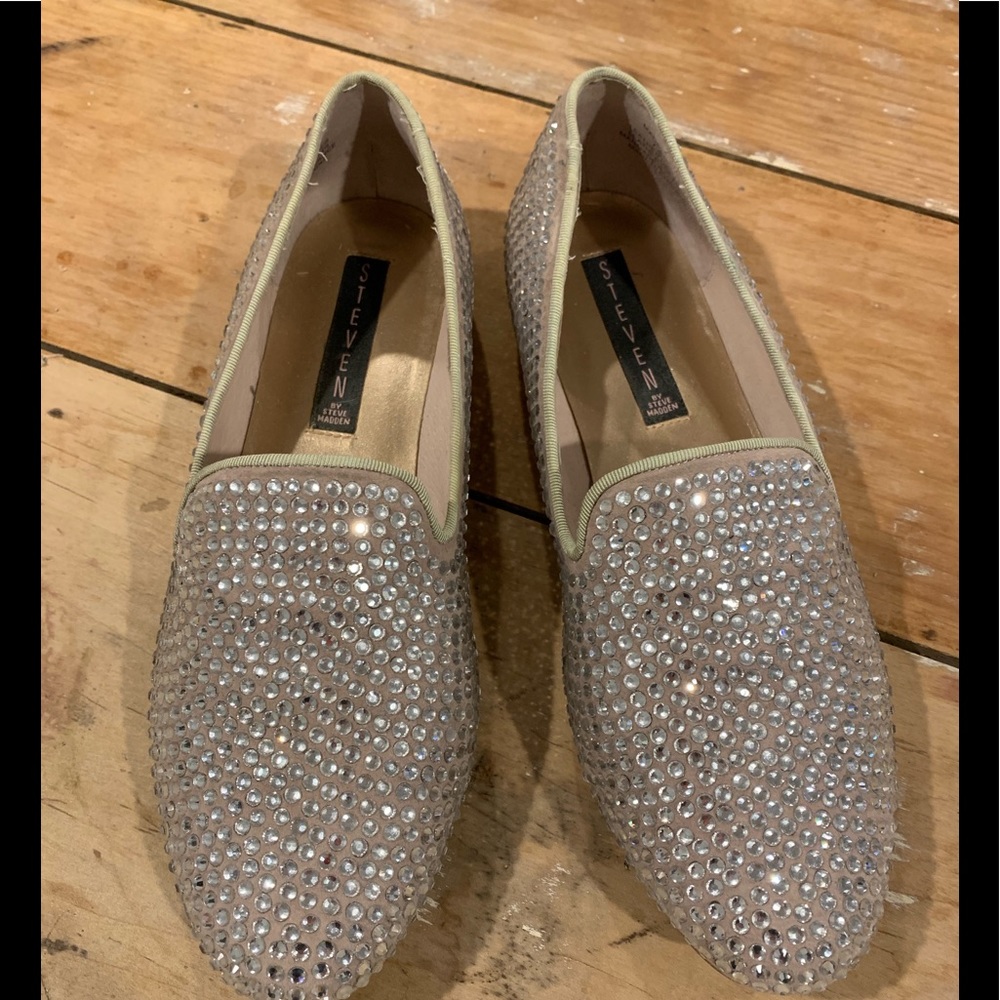 Steven By Steve Madden Madee Crystal Slip On - image 2